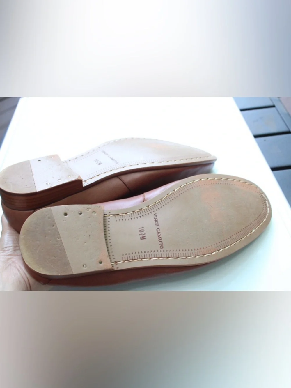 Vince Camuto Horse bit loafers